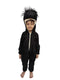 BookMyCostume Chimpanzee Gorilla Black Monkey Animal Kids Fancy Dress Costume